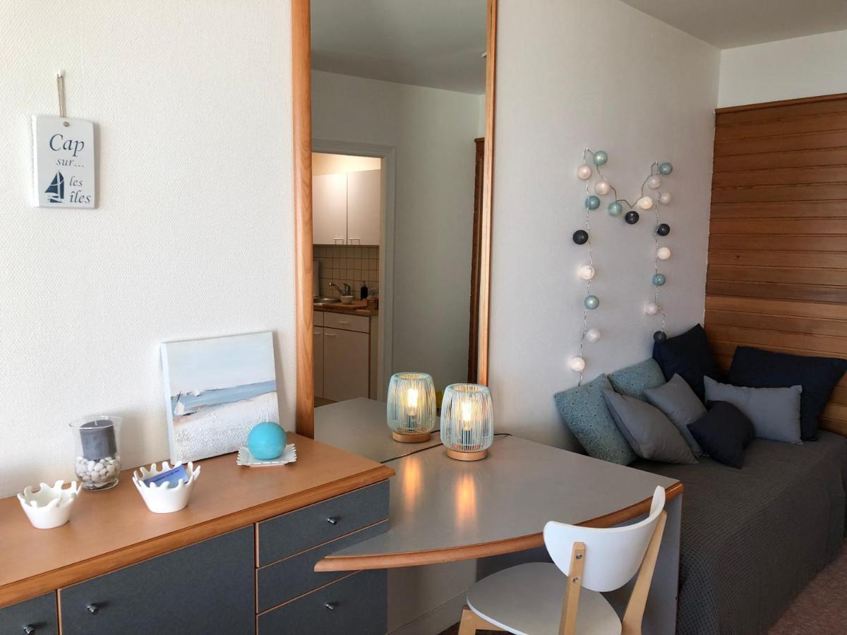 Appartement vue sur mer proche Thalassothérapie Quiberon Esterno foto