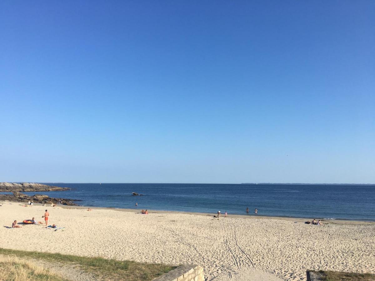 Appartement vue sur mer proche Thalassothérapie Quiberon Esterno foto