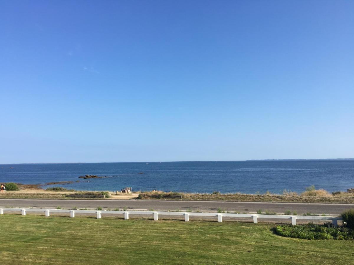 Appartement vue sur mer proche Thalassothérapie Quiberon Esterno foto